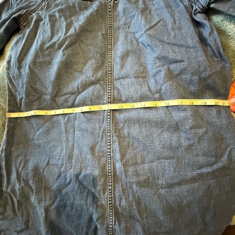 Madewell Blue Denim Dress - Picture 8 of 8